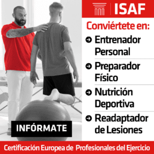 En los cursos de instituto ISAF te formamos para ser entrenador personal sin necesidad de esteroides anabolizantes 
