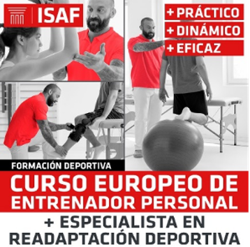 curso europeo de entrenador personal y Readaptador Deportivo